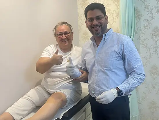 Pre-surgery discussion