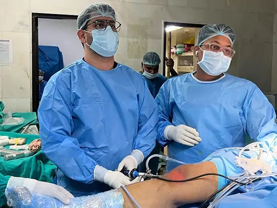Knee pain treatment at OPD