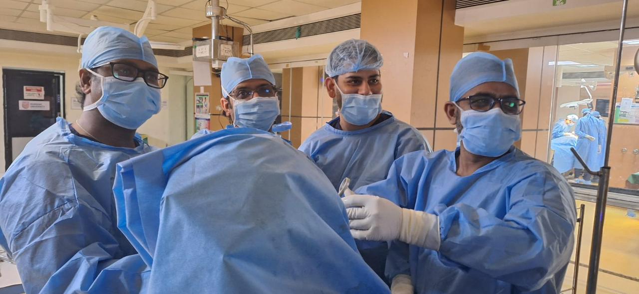 Clinic photo of trained medical staff