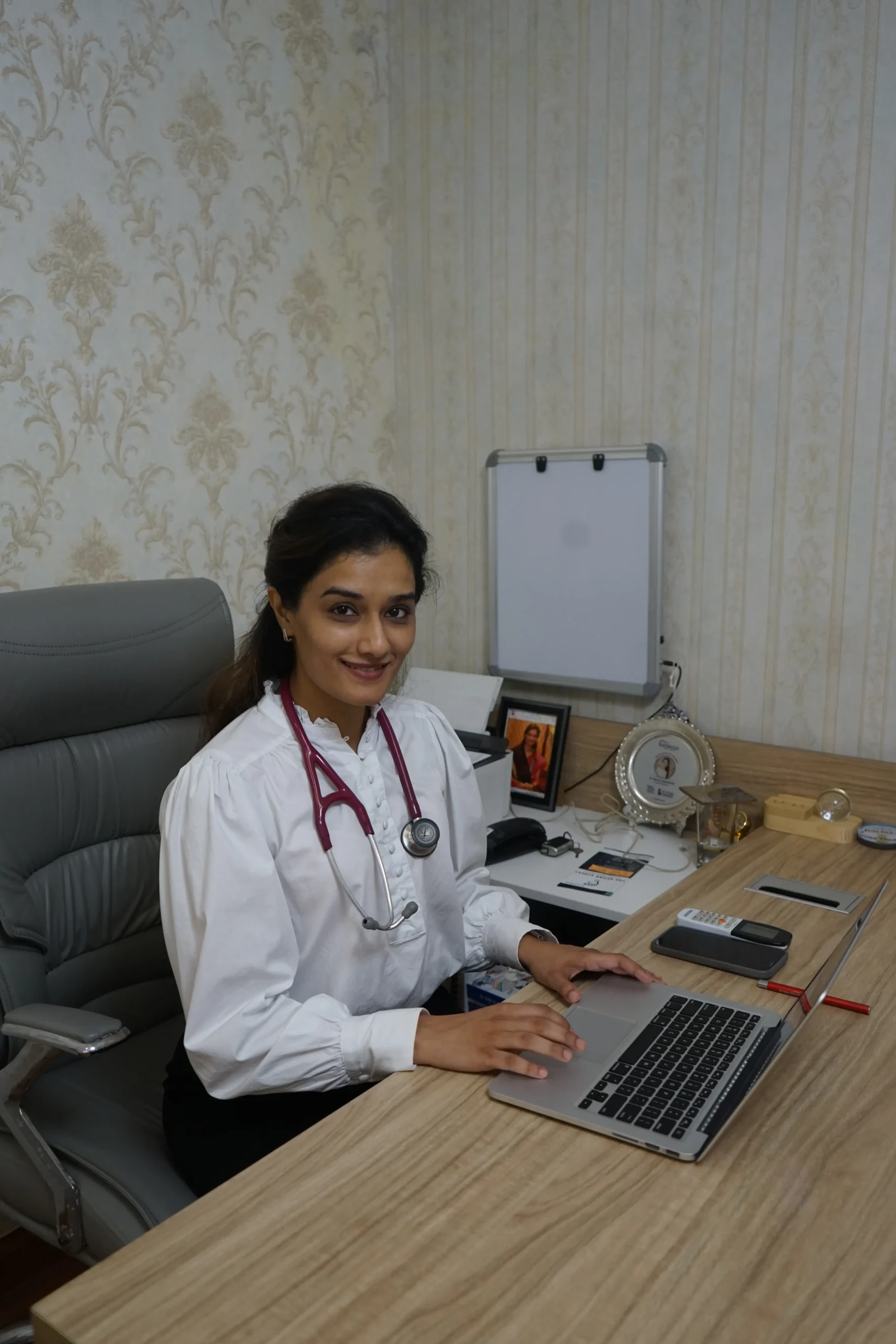 Clinic interior healthcare image