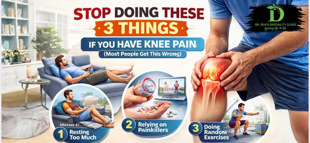 knee pain treatment mistakes that make knee pain worse